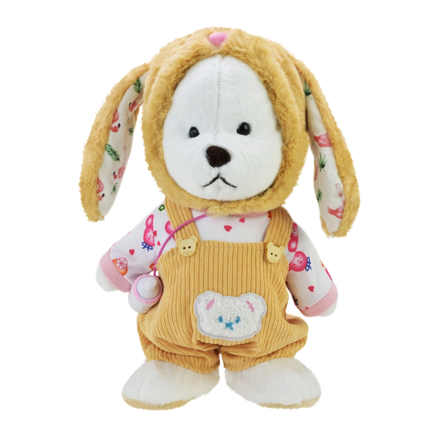 М'яка інтерактивна арт. C2203 (60шт) ведмежа муз, повтор голосу, 2 види