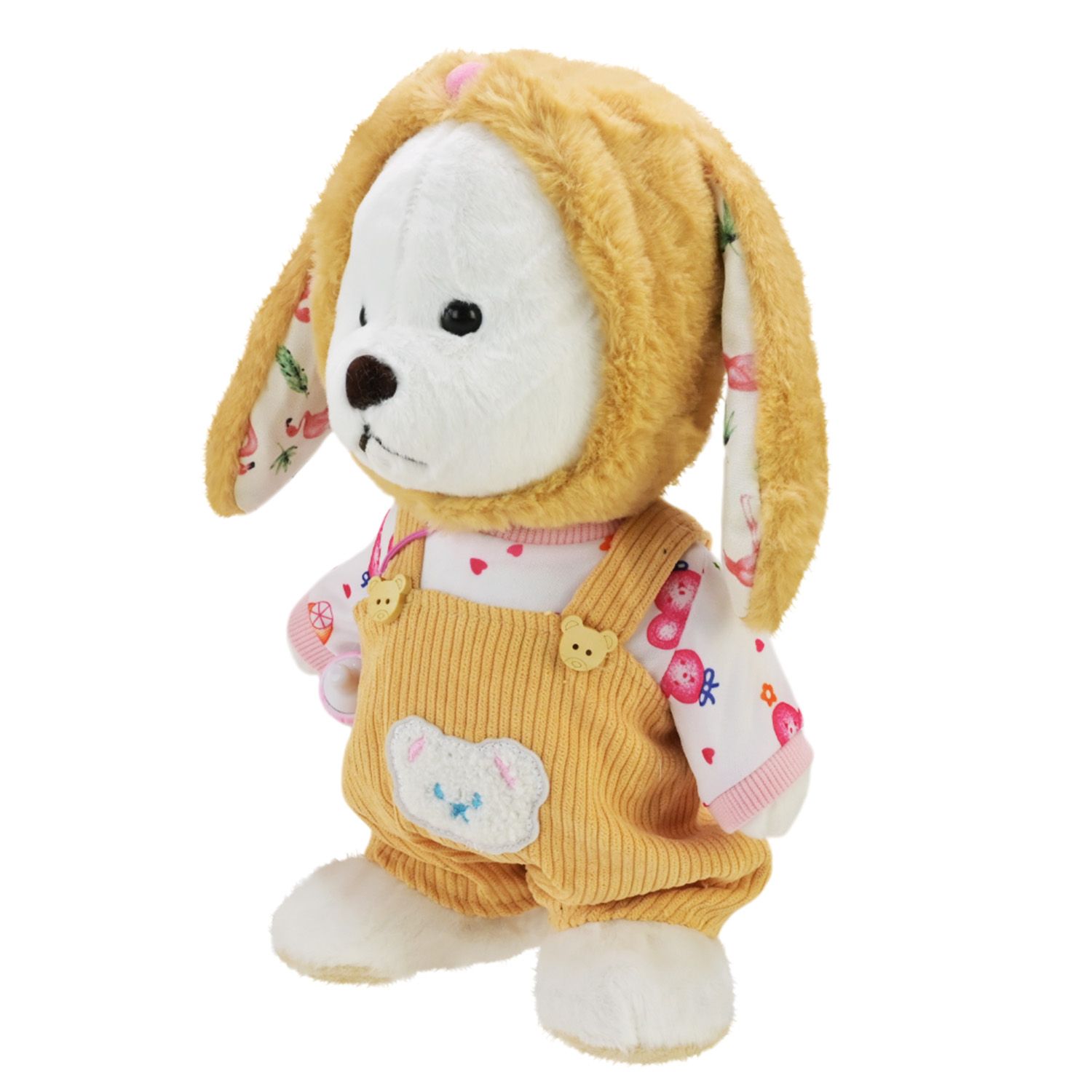 М'яка інтерактивна арт. C2203 (60шт) ведмежа муз, повтор голосу, 2 види