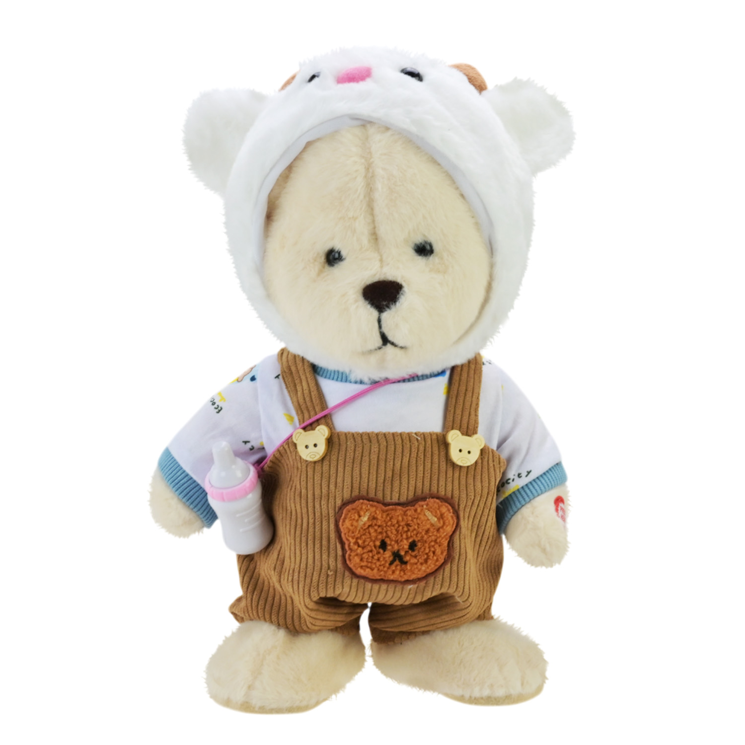 М'яка інтерактивна арт. C2203 (60шт) ведмежа муз, повтор голосу, 2 види