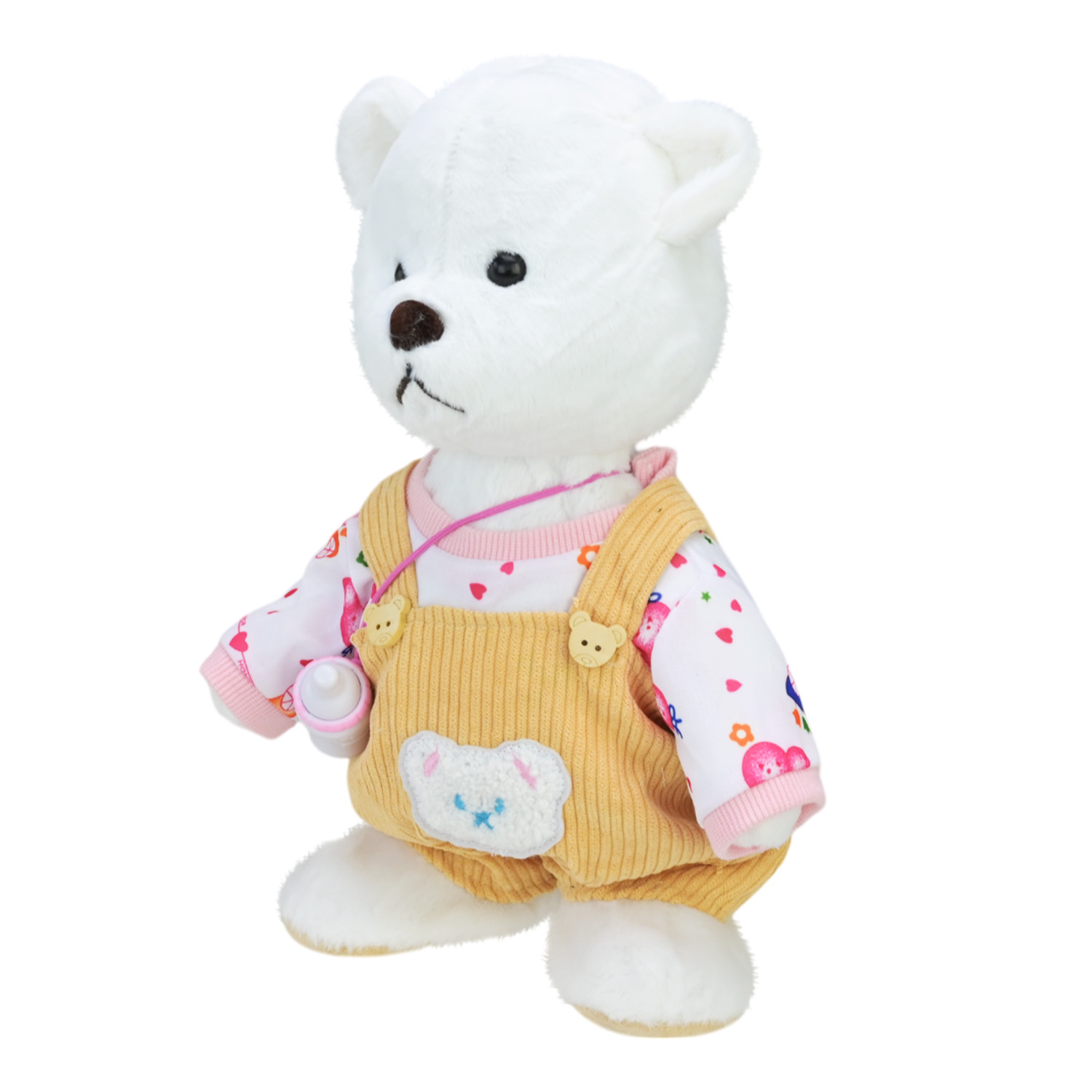 М'яка інтерактивна арт. C2203 (60шт) ведмежа муз, повтор голосу, 2 види