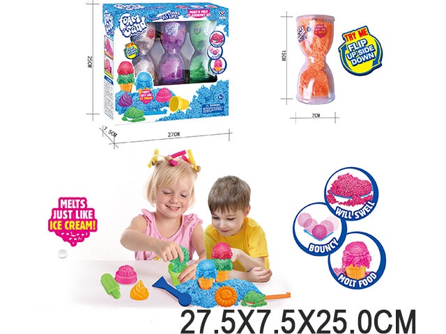 Пластилін арт.1977 (2051622) (48шт/2) 3 кольори шарикового пластиліну, короб. 27,5*7,5*25см