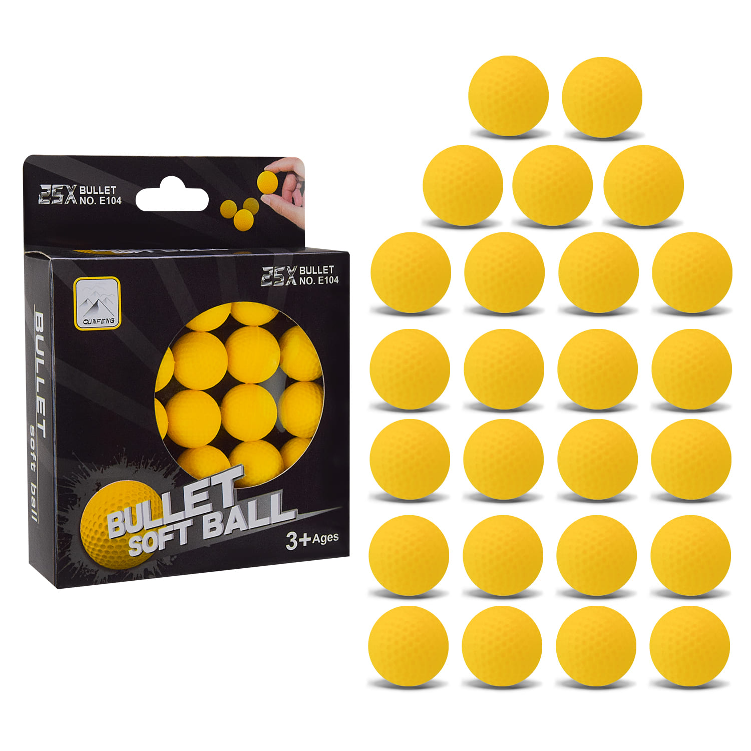 Паралон.кульки E104 (128шт/2) 25шт короб.