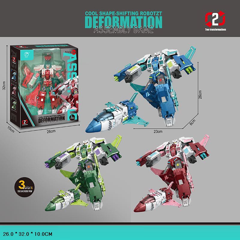 Робот арт. 908-4B (36шт/2) 3кольора, короб. 26*32*10см