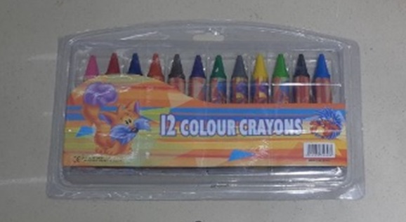 Набір для творчого малювання арт.CE150421 (72шт) воскова крейда 12 кольорів