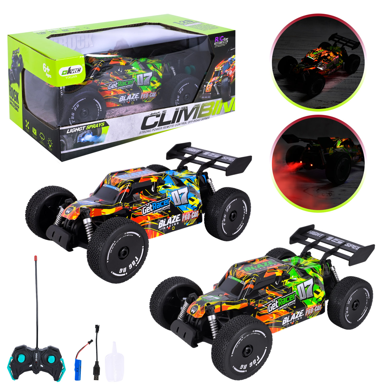 Машина р/к акум. арт. KM661-8 (48шт/2) пар,свiтло, 2 кольори,короб. 25,5*14*11см