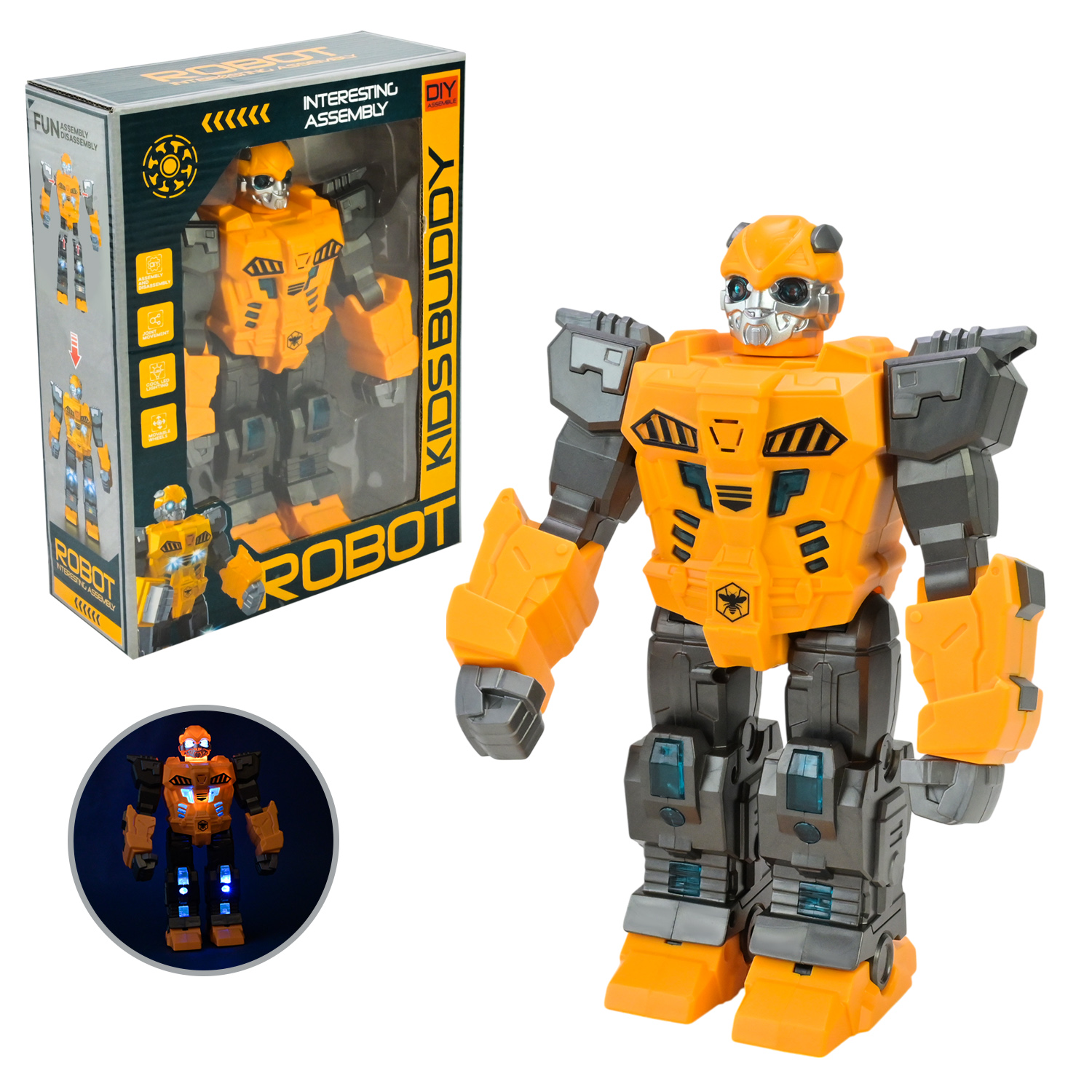 Робот батар. арт. 0138-13 (60шт/2) свiтло, короб. 20,3*8*26,8см