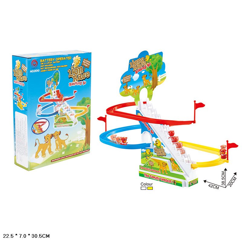 Трек батар. арт. 2010 (48шт/2) свiтло,звук короб. 22,5*7*30,5см