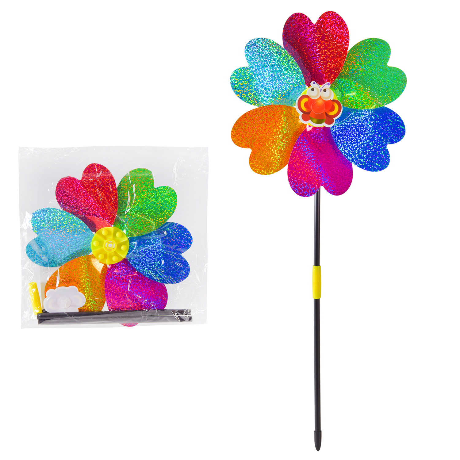 Вітрячок арт. V2454 (500шт) 20 см, пакет.