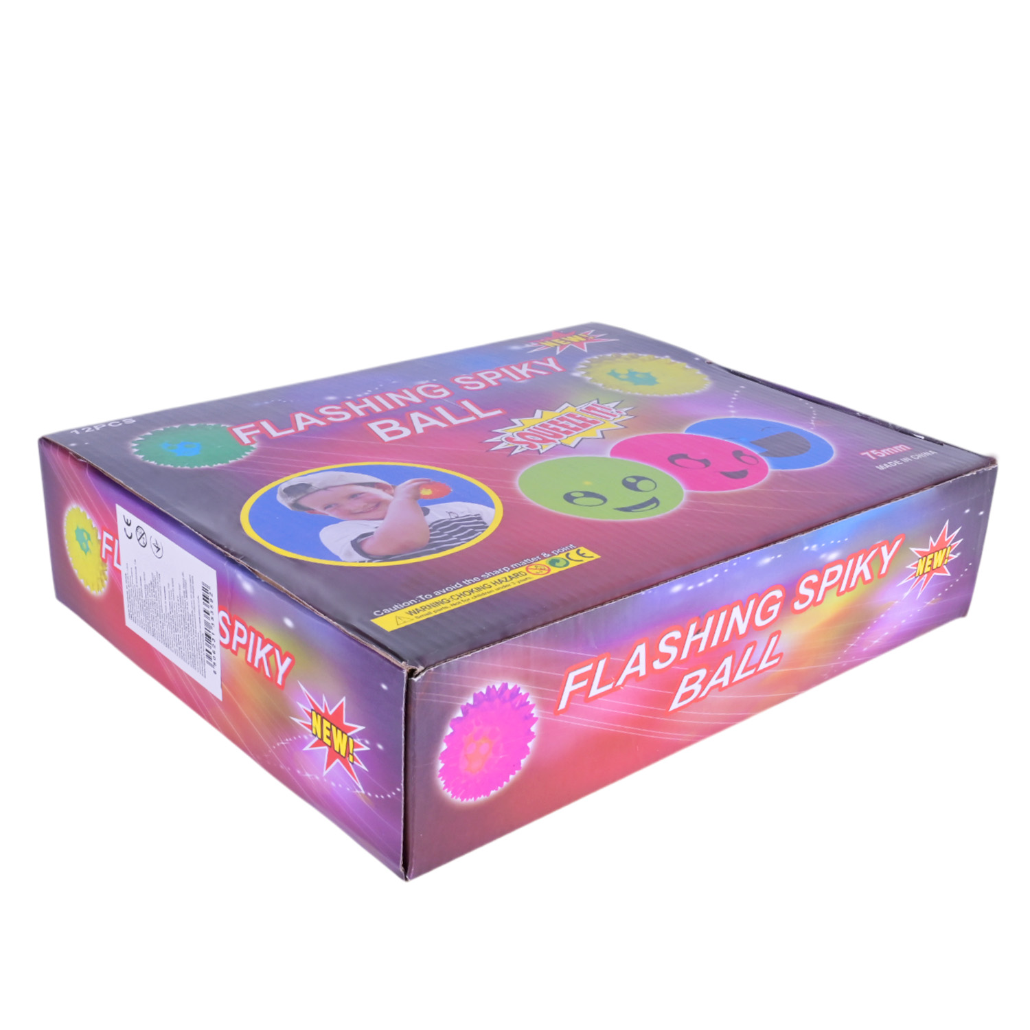 Пострибунчик арт. PR2509 (288шт) 7,5 см світло, кожен у пакеті,12 шт у дісплеї