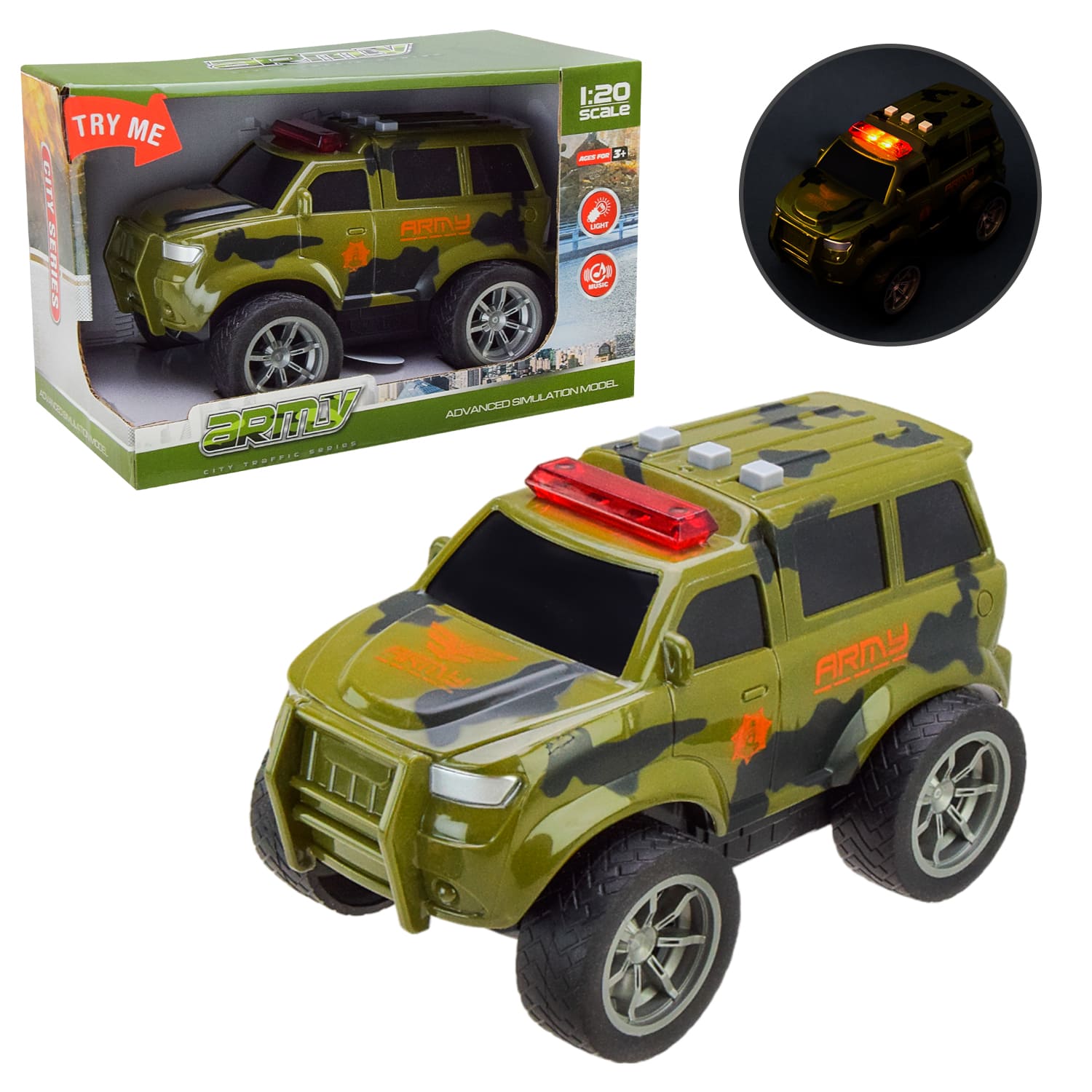 Машини арт. 661-043D (96шт/2) батар., світ., звук, короб. 22,5 * 14 * 11,5 см