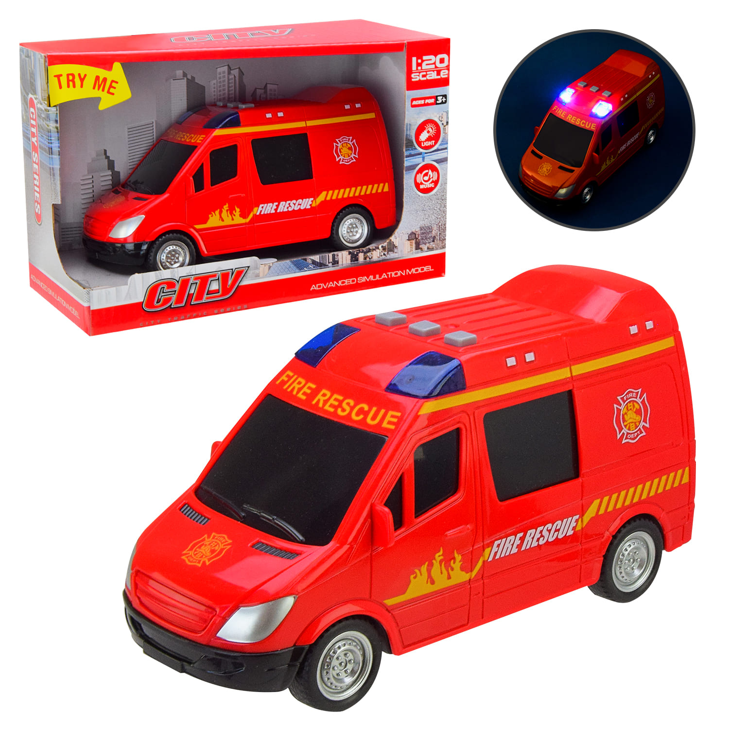 Машини арт. 661-045D (96шт/2) батар., світ., звук, короб. 22,5 * 14 * 9,5 см