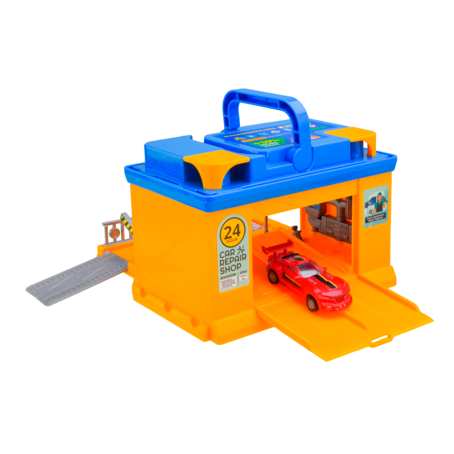 Ігровий набір арт. SK-121G (72шт/2) машинки, короб. 15,5 * 10,5 * 10,2 см