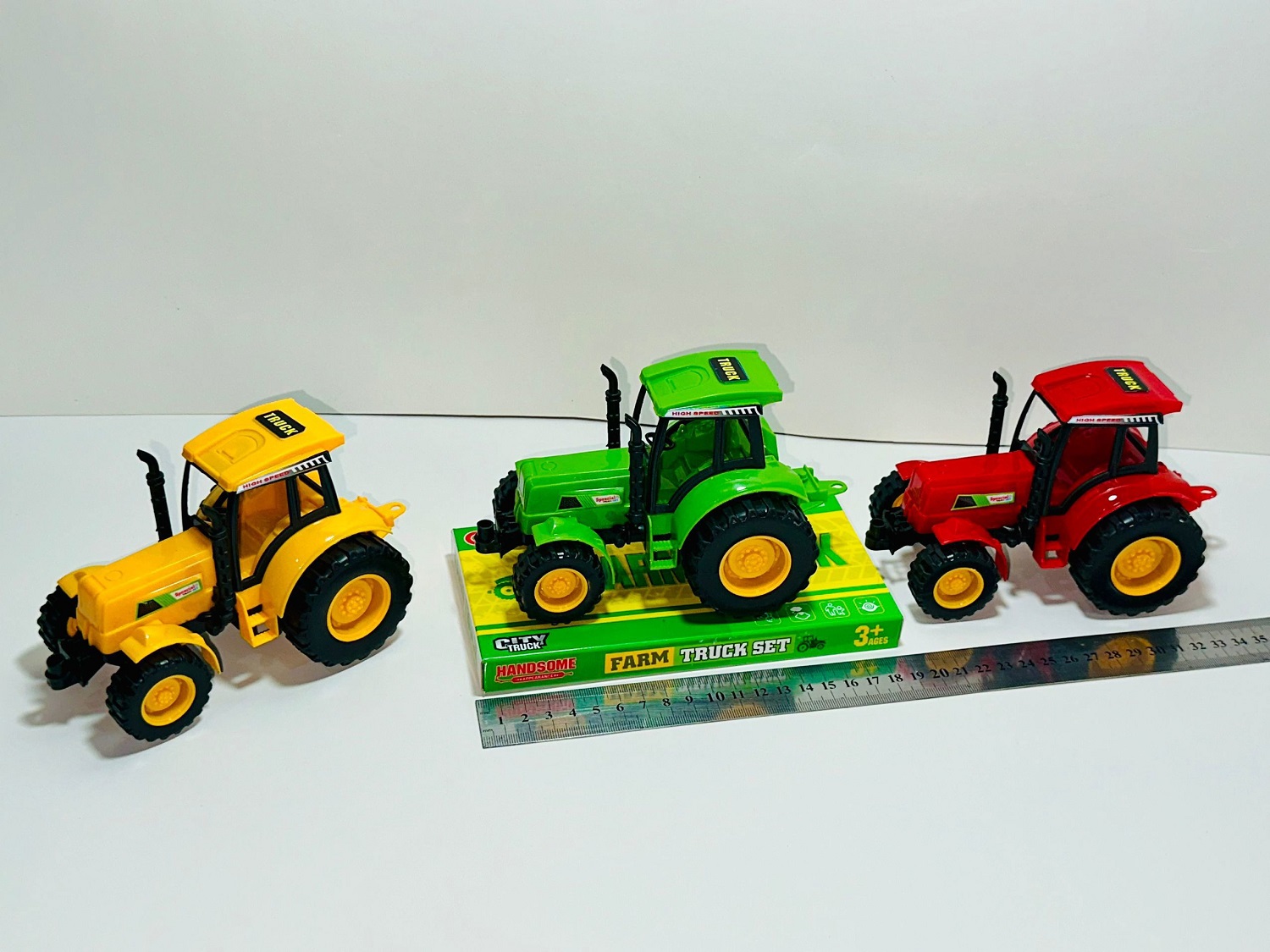 Трактор арт. 858 (160шт/2) iнерц,під слюдою 19см