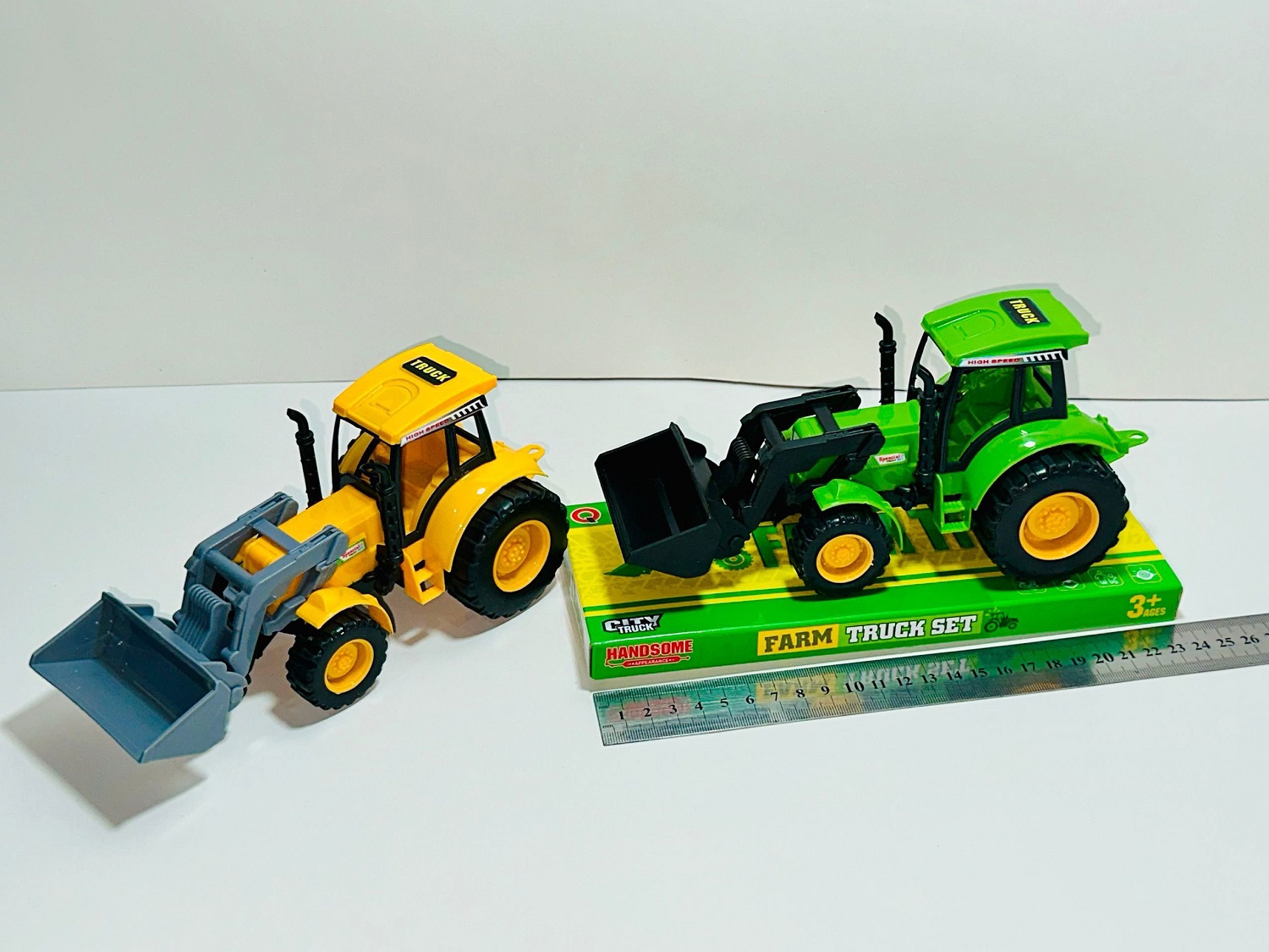 Трактор арт. 858-1 (128шт/2) iнерц,під слюдою 24см