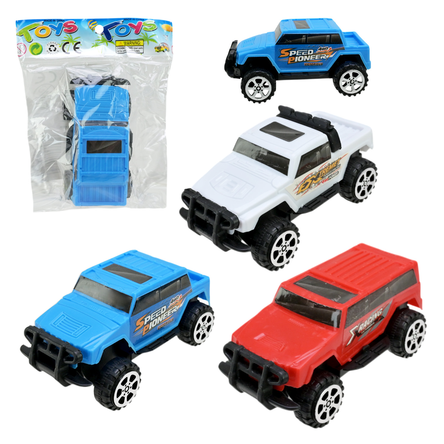 Машина арт.553 (1080шт/2)  інерц. пакет 14*12см