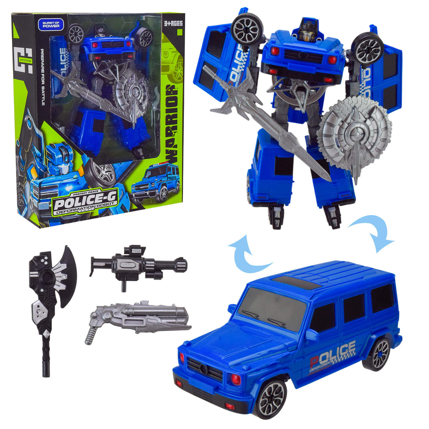 Трансформери арт. HF9189AB (48шт/2) 2 кольори,короб. 30*25*8,5см