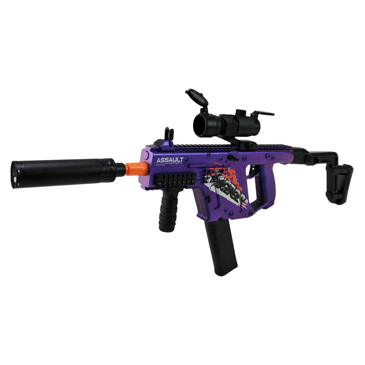 Автомат арт. F930C-1 (24шт) акум стріляє гелевими знарядами, короб. 42,5*9,5*20см