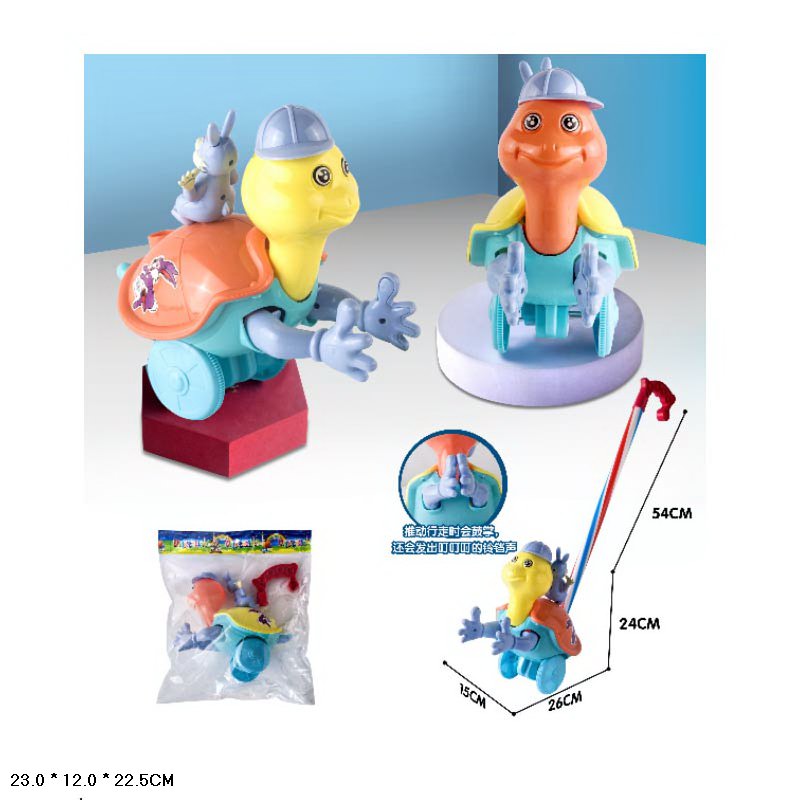 Каталочка арт. 388 (60шт/2) на паличці, довжина ручки - 54см, р-р іграшки 15*26*24см, пакет 23*12*22,5см