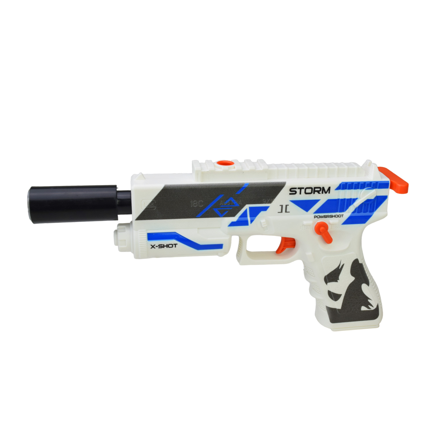 Пістолет арт. 623-1 (36шт) гель.кулі,акумулятор,короб. 35,7*23*7см