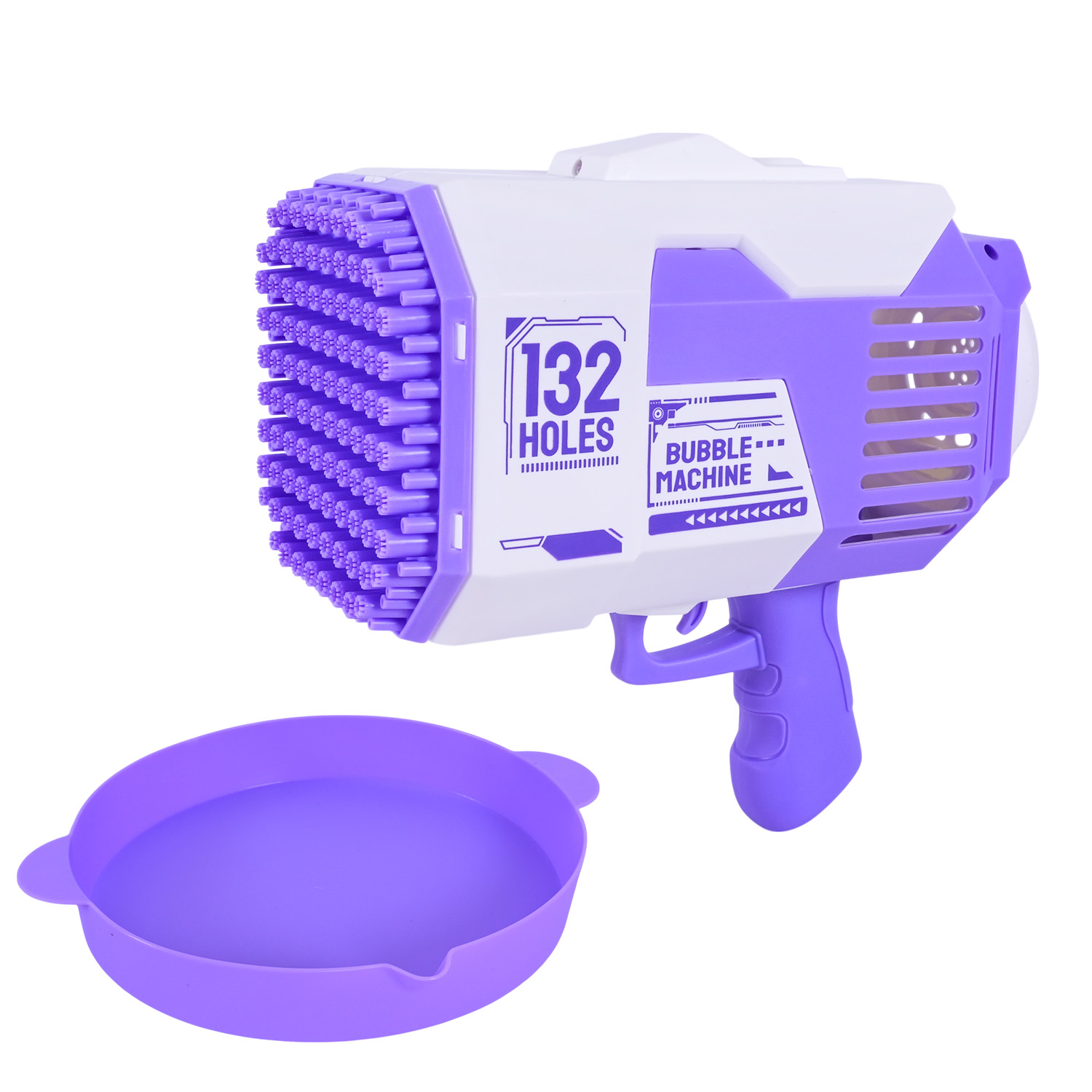 Мильні бульбашки арт. KB1293-1 (24шт) пістолет на акум. батар. короб. 25,5*14*24,8см