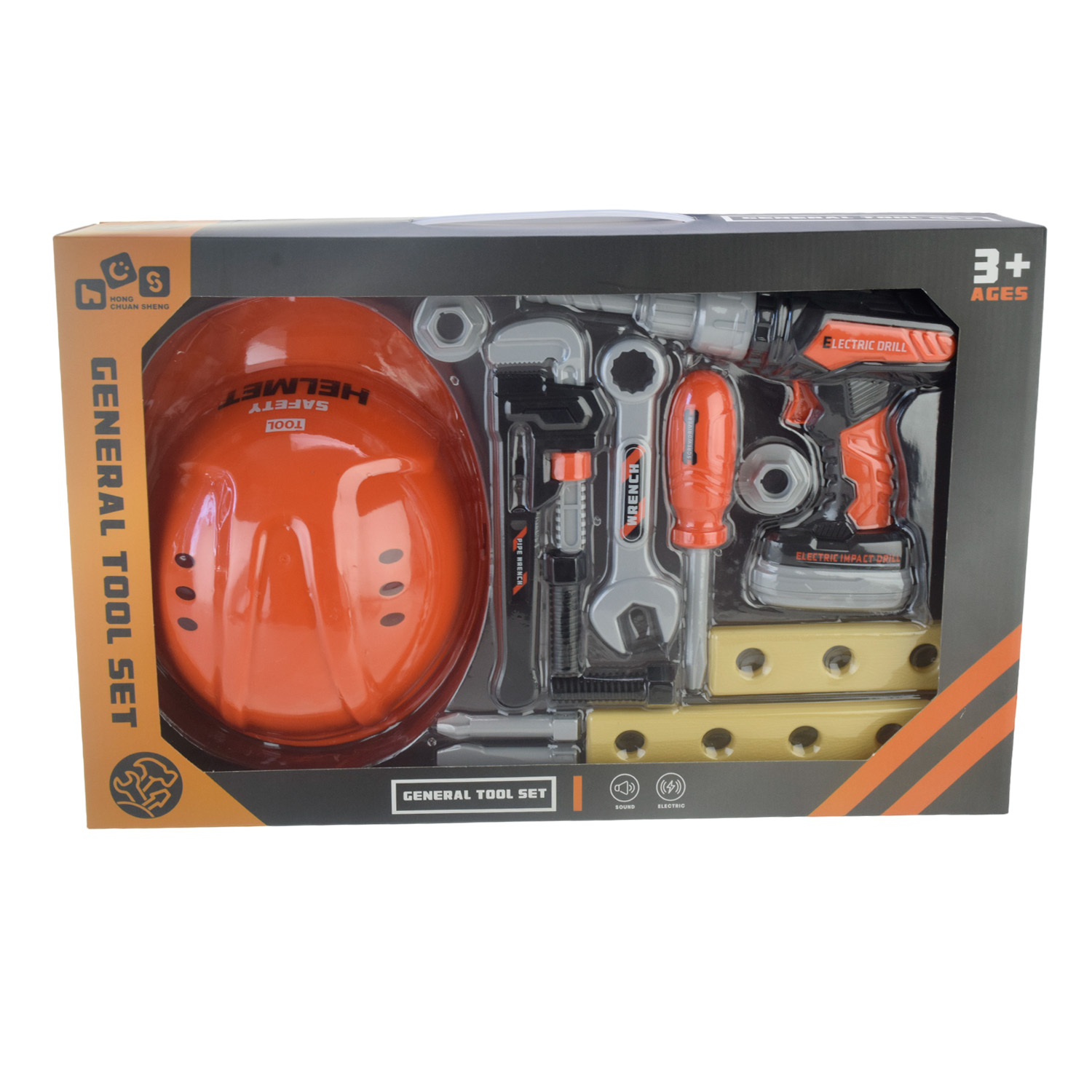 Набор инструментов арт.778-28 (36шт/2) батар.,свет,звук,в коробке 41,6*26,8*7,5см