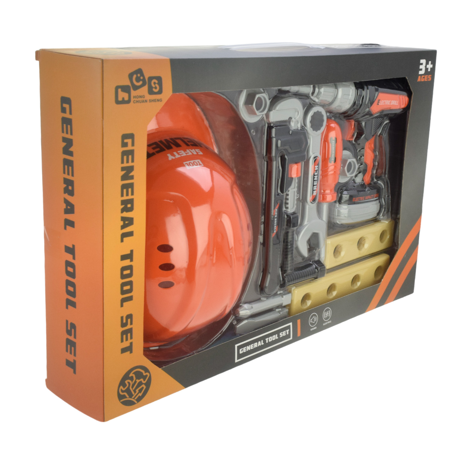 Набор инструментов арт.778-28 (36шт/2) батар.,свет,звук,в коробке 41,6*26,8*7,5см