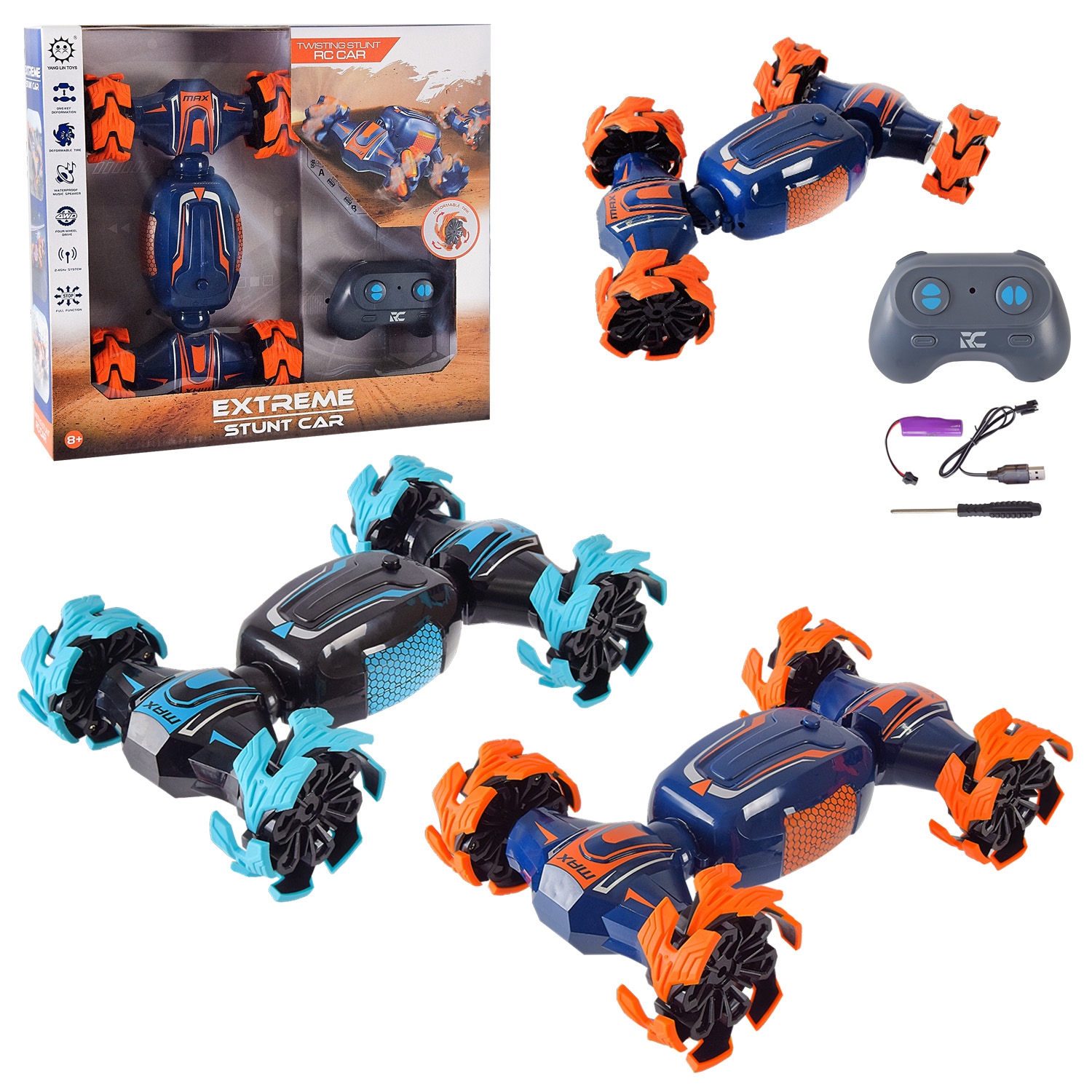 Перевертиш р/к арт. YL767 (18шт/2) акум.,короб 37*35,5*8см