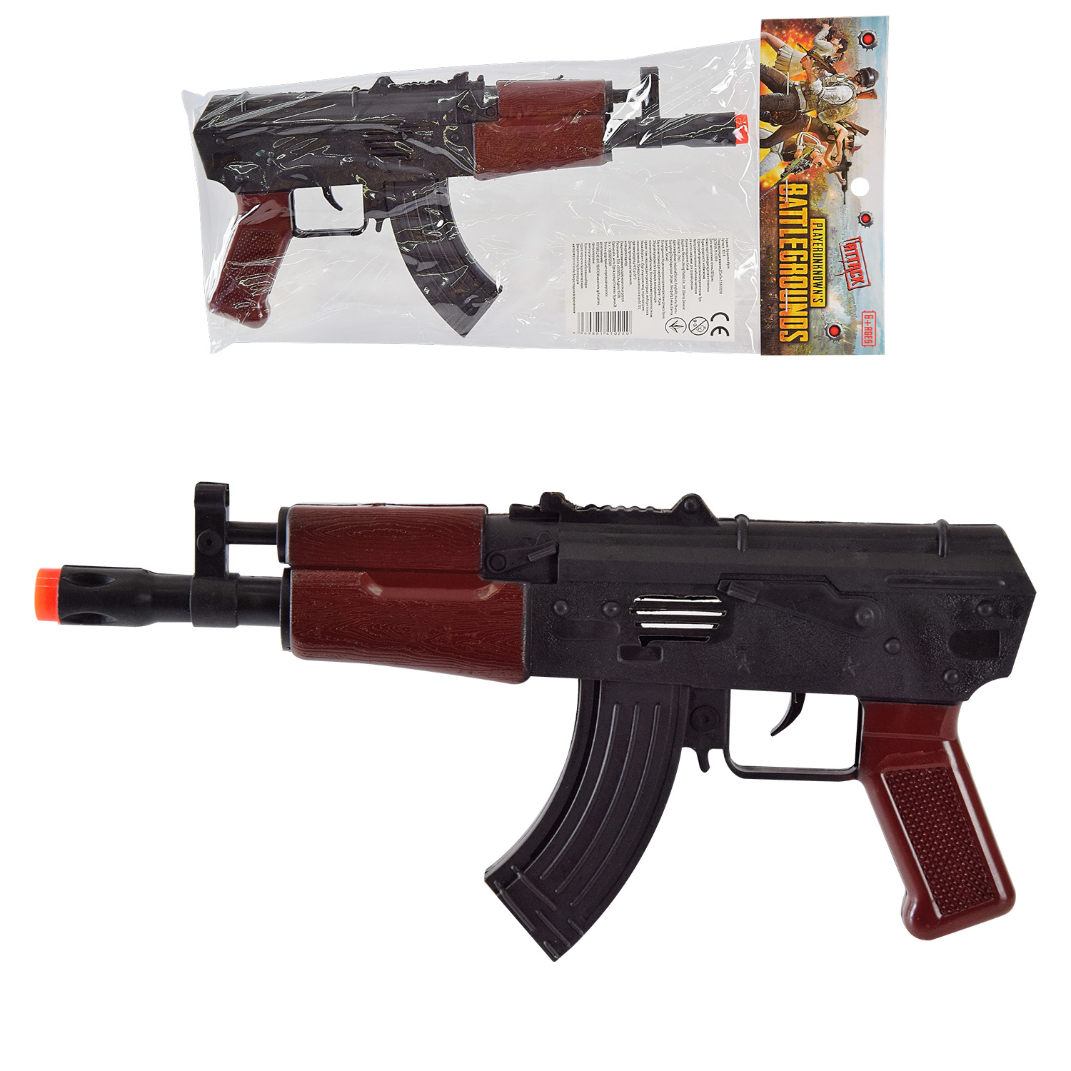 Автомат-трещітка арт. 822-6 (240шт/2) пакет 17.5*36см