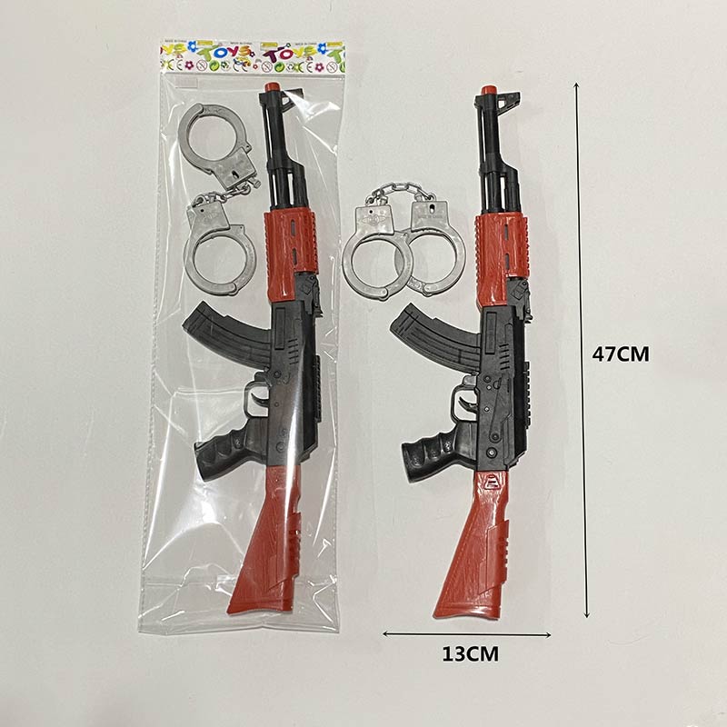 Автомат-трещітка арт. 233-9 (240шт/2) наручники в наборе пакет 47*13см