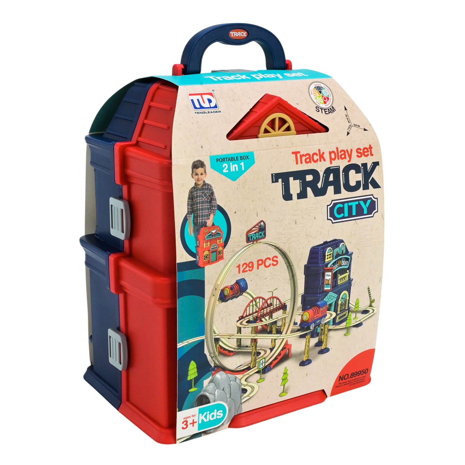 Трек арт. 89950 (9шт) батар валіза 21,7*15,5*26см