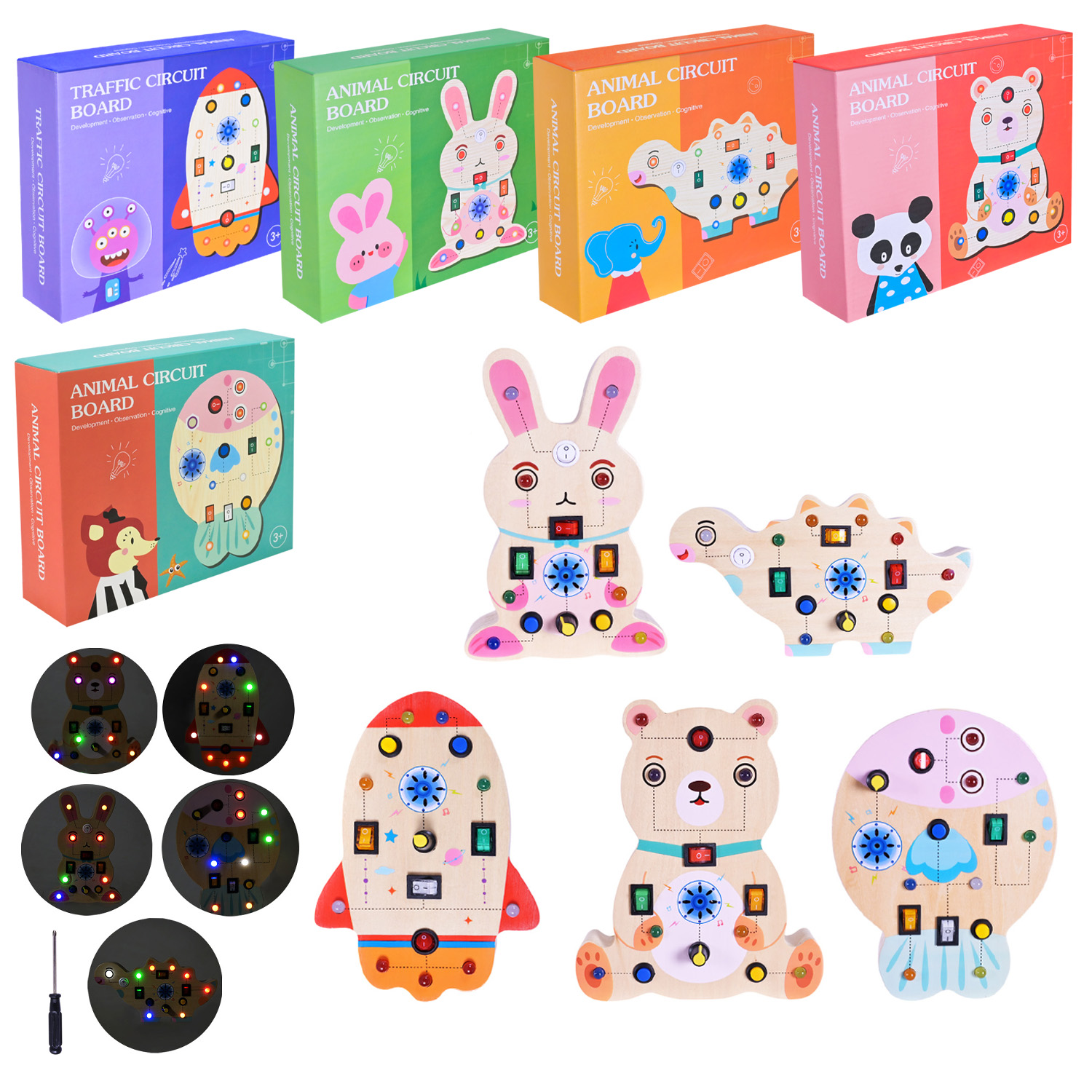 Дерев'яна іграшка арт. C15021 (40шт) у коробці 21,5*18*5,5см