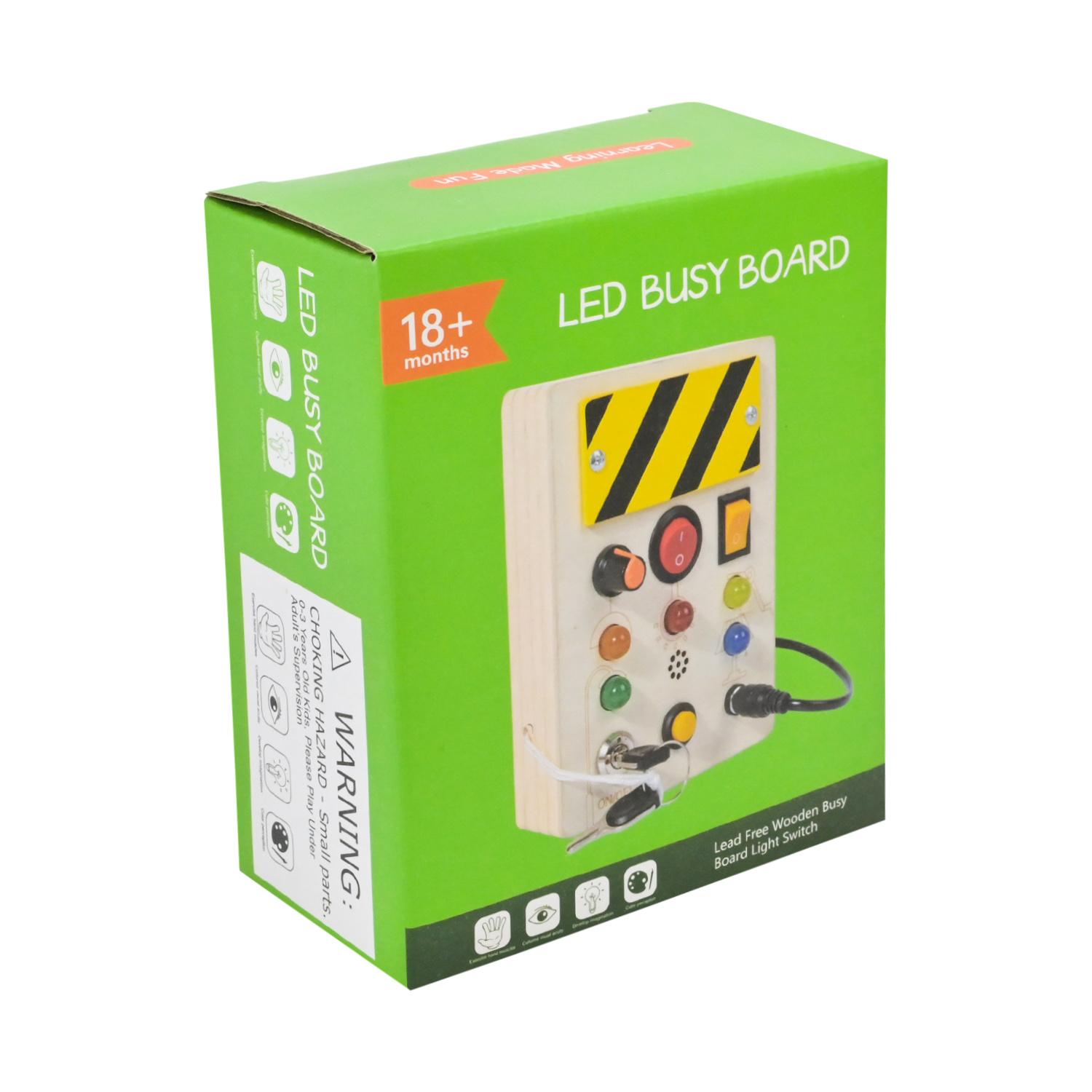 Дерев'яна іграшка арт. C15022 (81шт) у коробці 11*13,4*5,8см