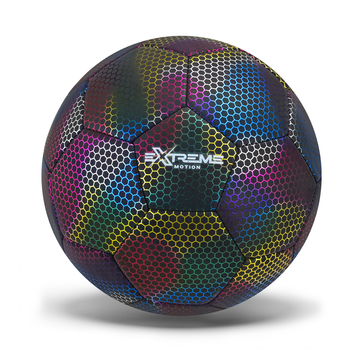 М'яч футбольний арт. FB25686 (60шт) №5, PU 380 гр, 1 колір світловідбивний