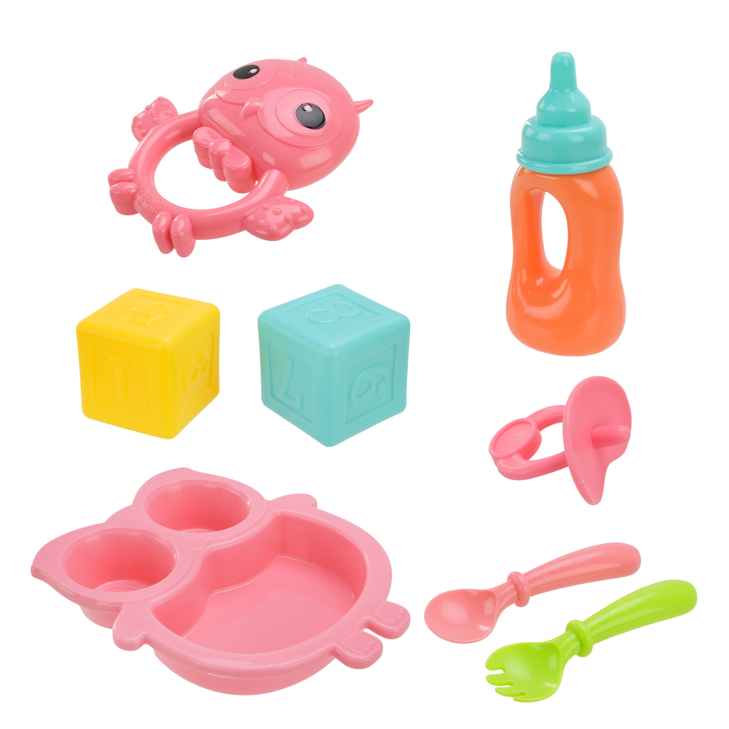 Пупс "Чудо Малюк" арт. PL-524-107 (24шт/2) м'яконабивний, муз, аксес короб. 25*10*33 см