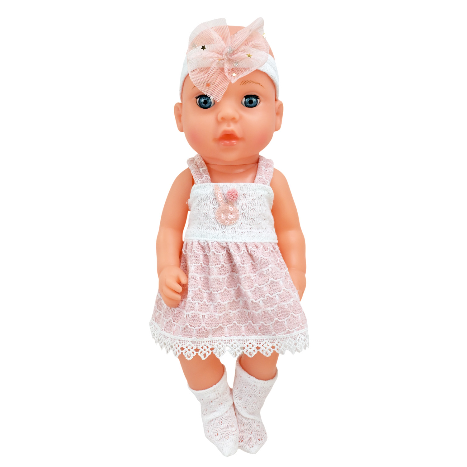 Пупс "Маленьке Сонечко" арт. PL-524-110 (24шт/2) ість, пісяє, аксес р-р пупса 33 см у короб. 23,5*11*40см