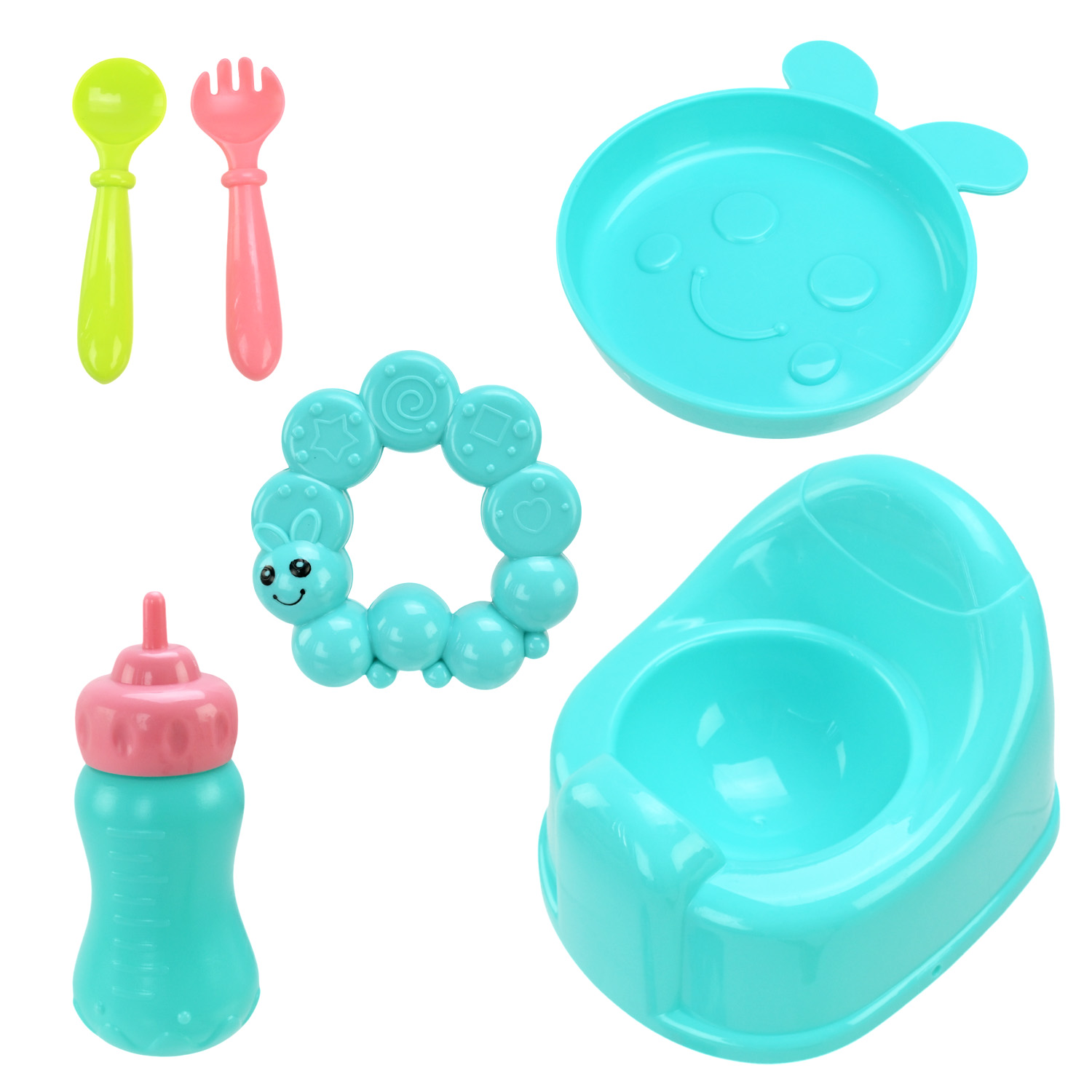 Пупс "Маленьке Сонечко" арт. PL-524-111 (24шт/2) ість, пісяє, аксес р-р пупса 33 см у короб. 23,5*11*40см