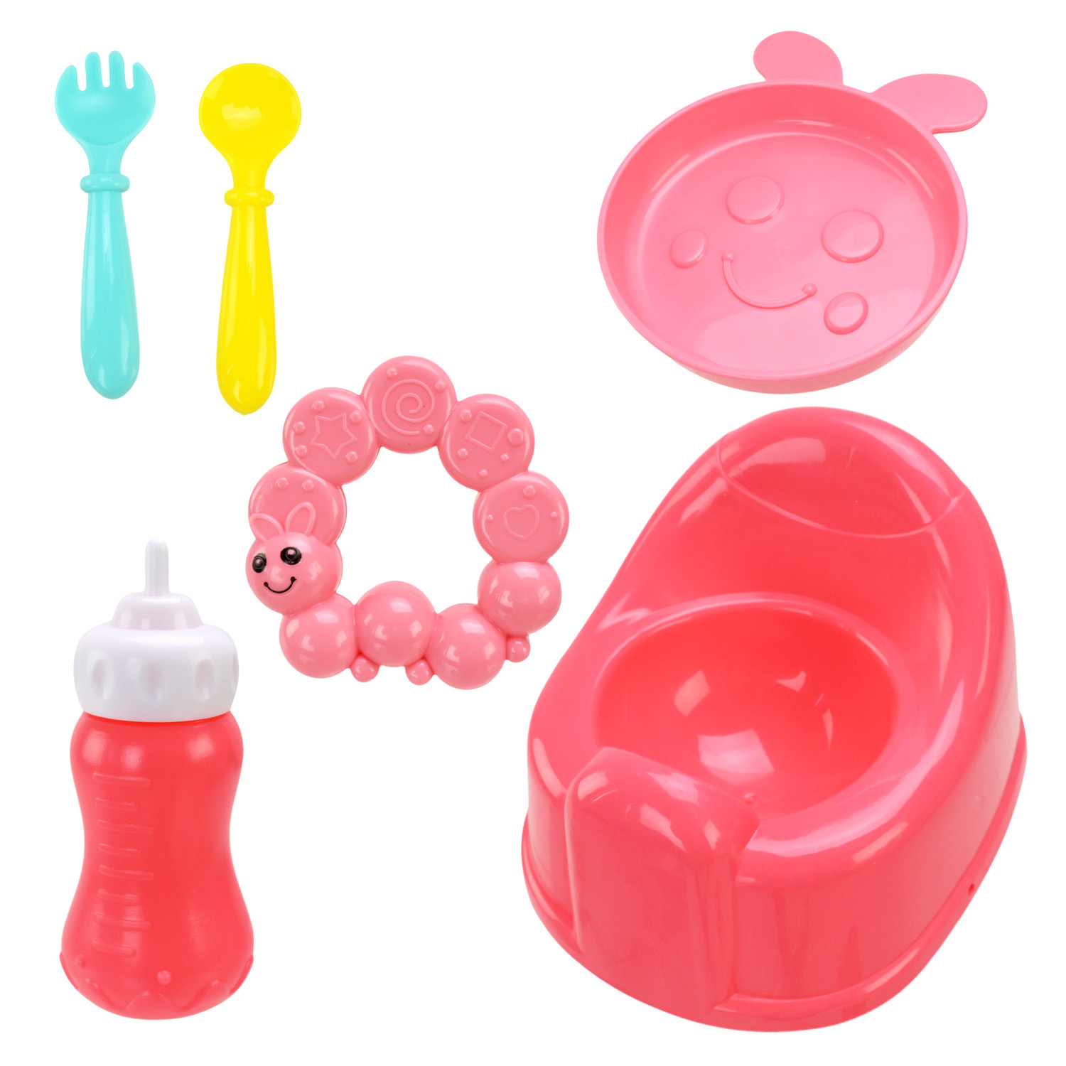 Пупс "Маленьке Сонечко" арт. PL-524-112 (24шт/2) ість, пісяє, аксес р-р пупса 33 см у короб. 23,5*11*40см