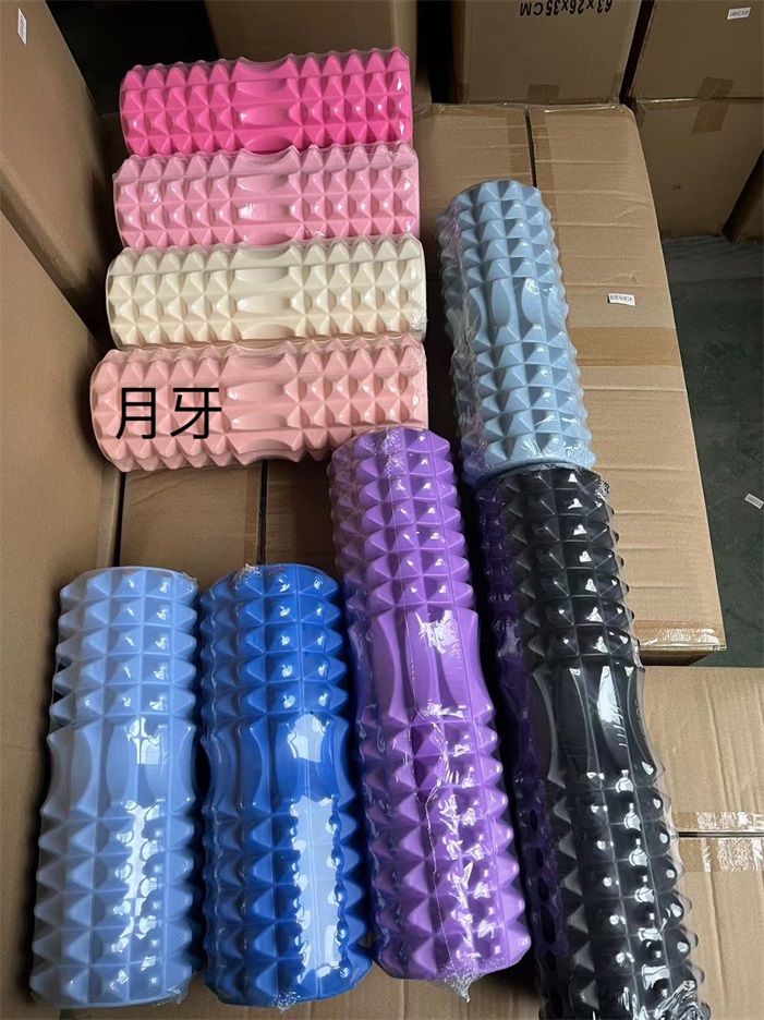 Масажний ролик арт. FT0857 (10шт) 33*12 см, EVA 5кольорів