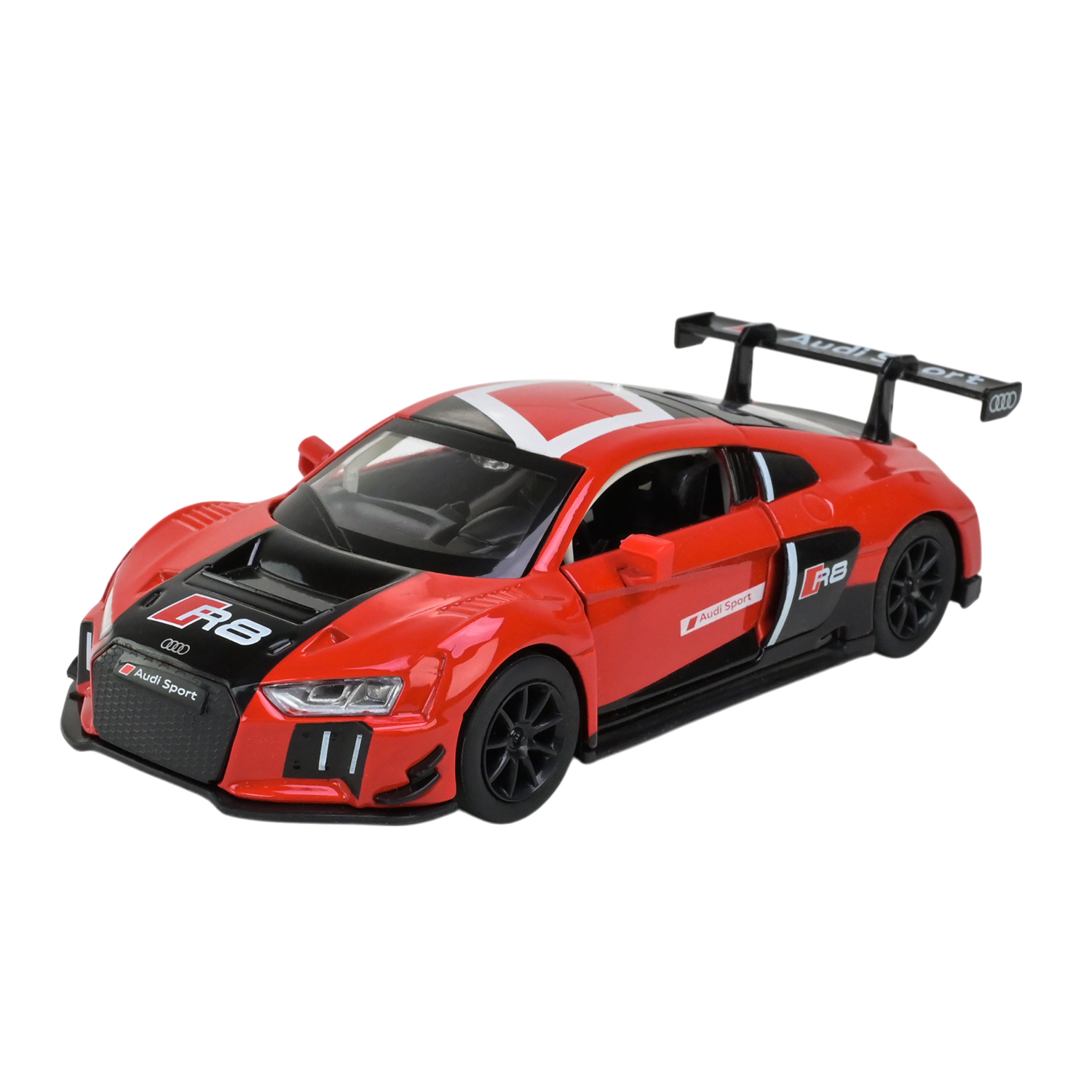 Машина металл 68370 (48шт/2) "АВТОПРОМ",1:32 "AUDI R8 LMS",батар, свет,звук,откр.двери,в коробке 18*9*8 см