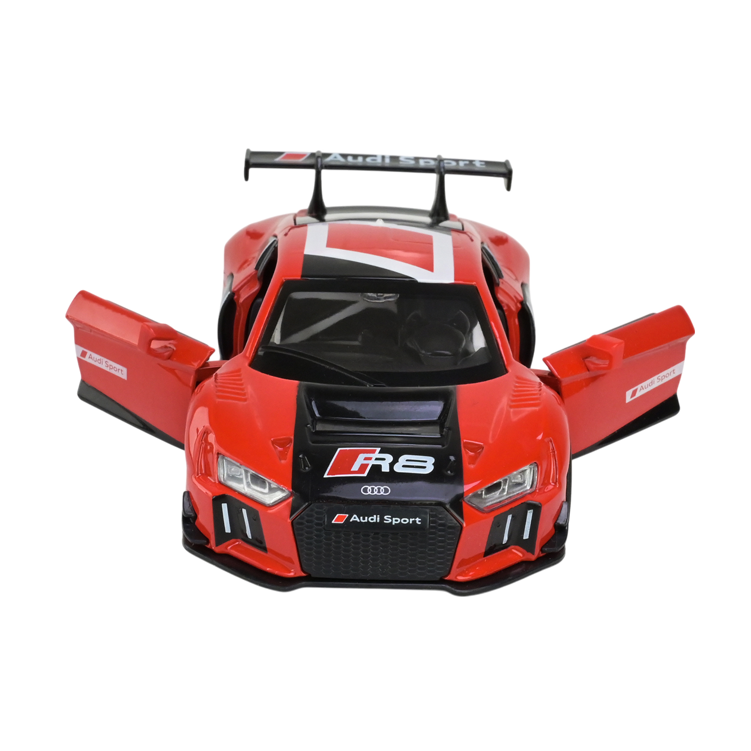 Машина металл 68370 (48шт/2) "АВТОПРОМ",1:32 "AUDI R8 LMS",батар, свет,звук,откр.двери,в коробке 18*9*8 см