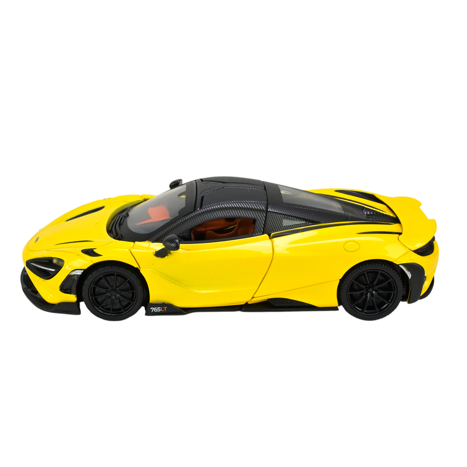 Машина металл 68709A (48шт/2) "АВТОПРОМ",1:3 "McLaren 765 LT",батар, свет,звук,откр.двери,в коробке 18*9*8 см