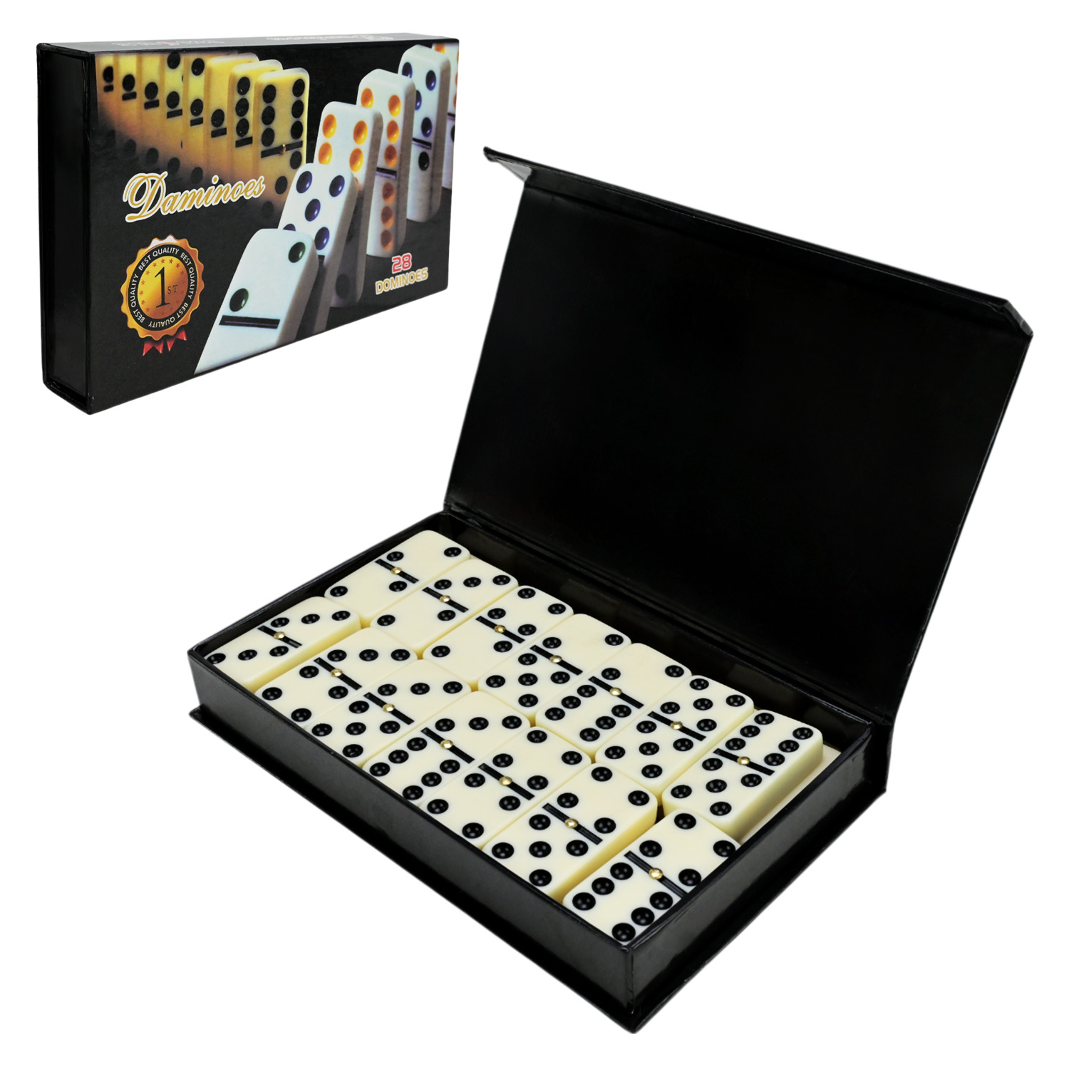 Домино арт. 5010Z-B (60шт) короб.11,5*3*8,6 см