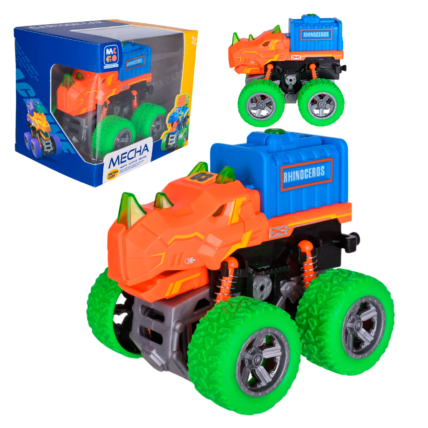 Машини арт. D500-21B (144шт/2) батар. короб. 13,5*11,5см