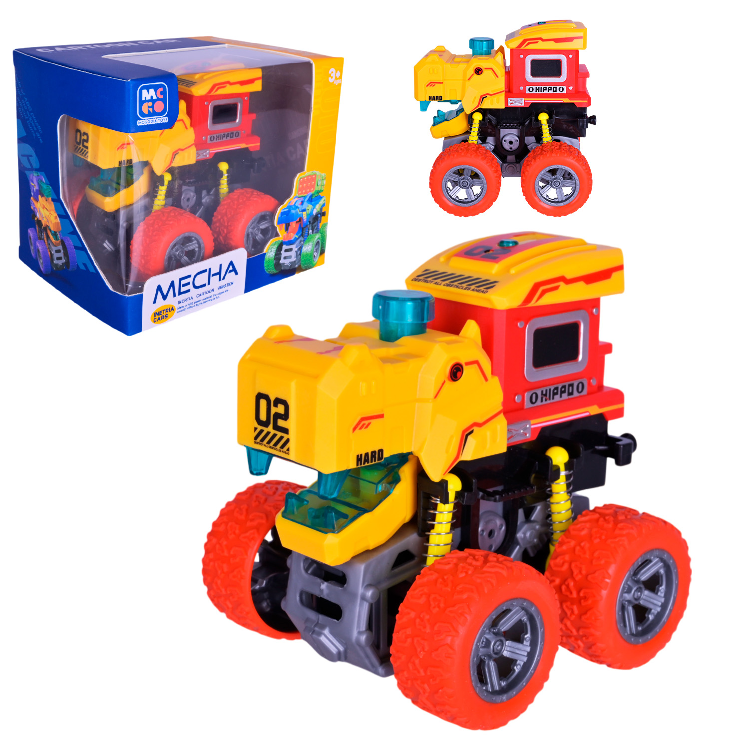 Машини арт. D500-21B (144шт/2) батар. короб. 13,5*11,5см