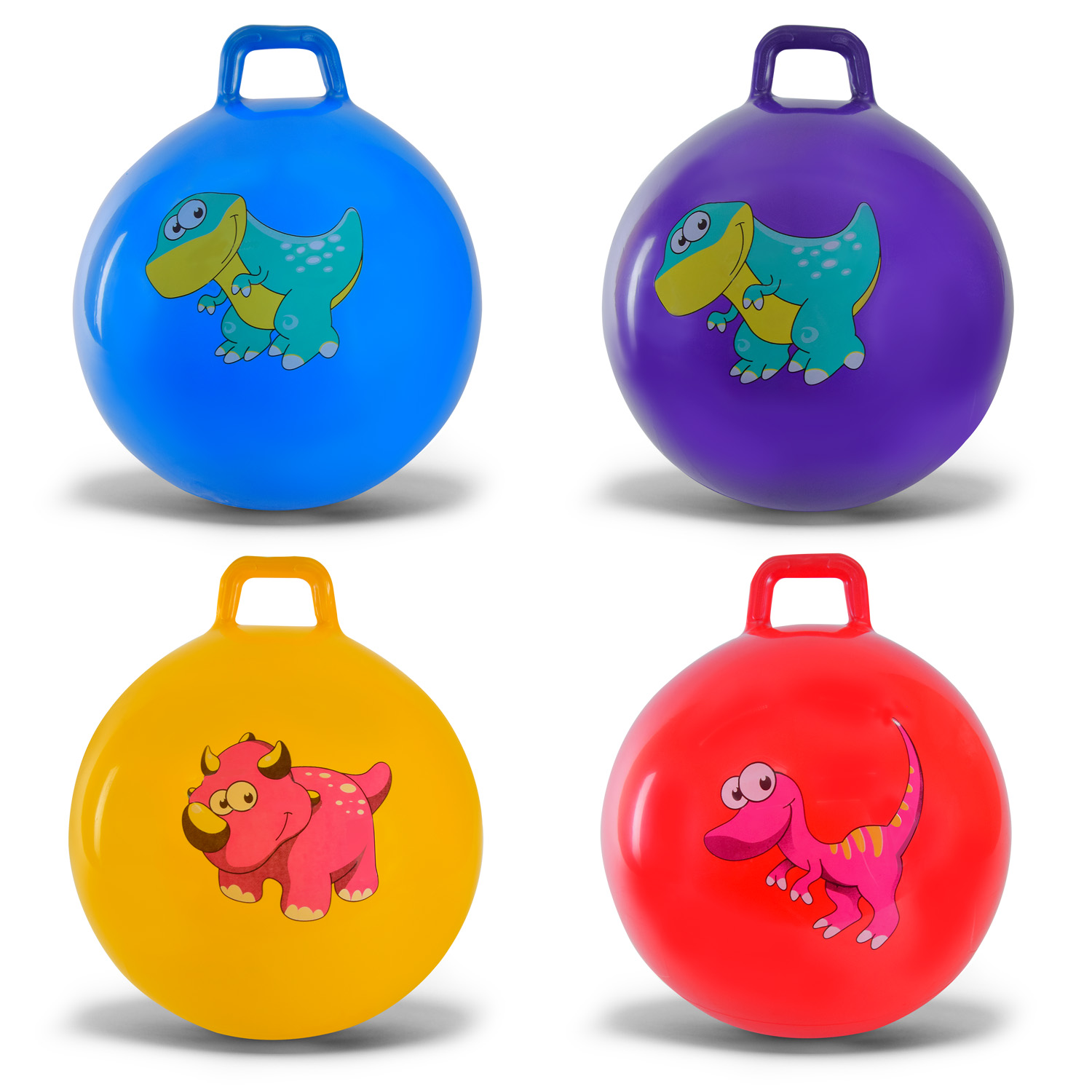 М'яч для фітнесу арт. B4502 (80 шт) гирі 45см, 380 грам,4 види