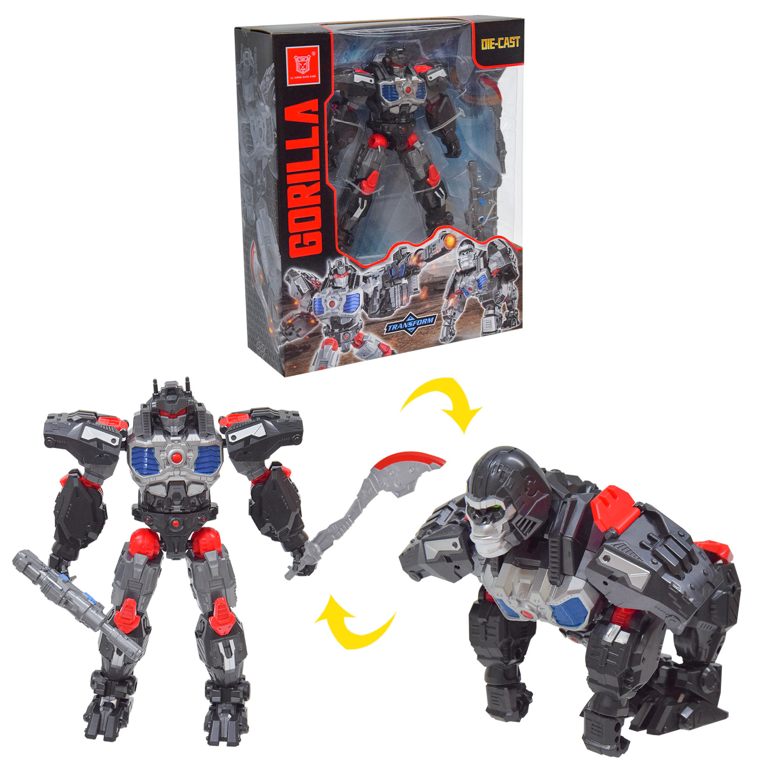 Трансформер арт. LJ1620 (24шт) короб. 29*34,2*10см