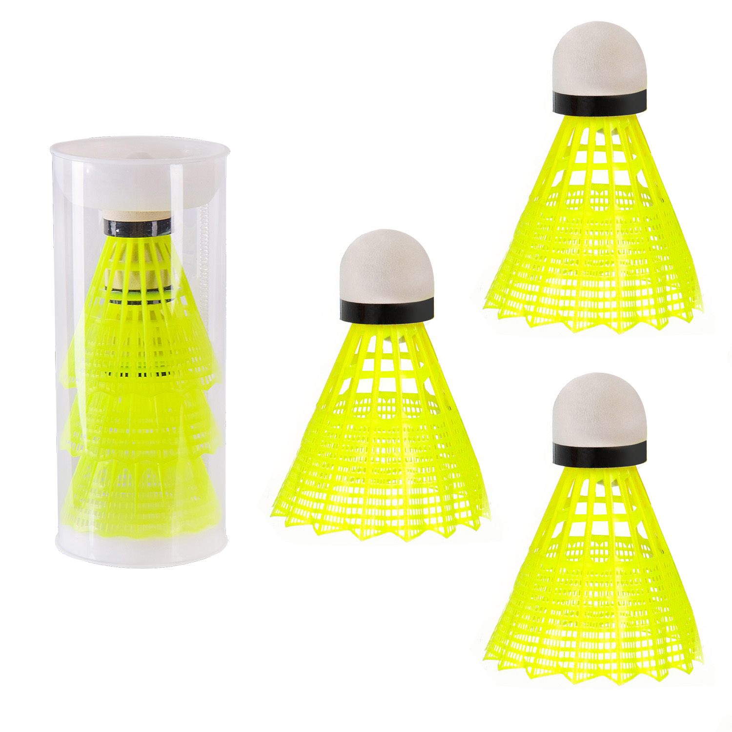 Набор воланчиков арт. BD24163 (150шт)  нейлоновые 3 шт(цена за 3 шт) в колбе