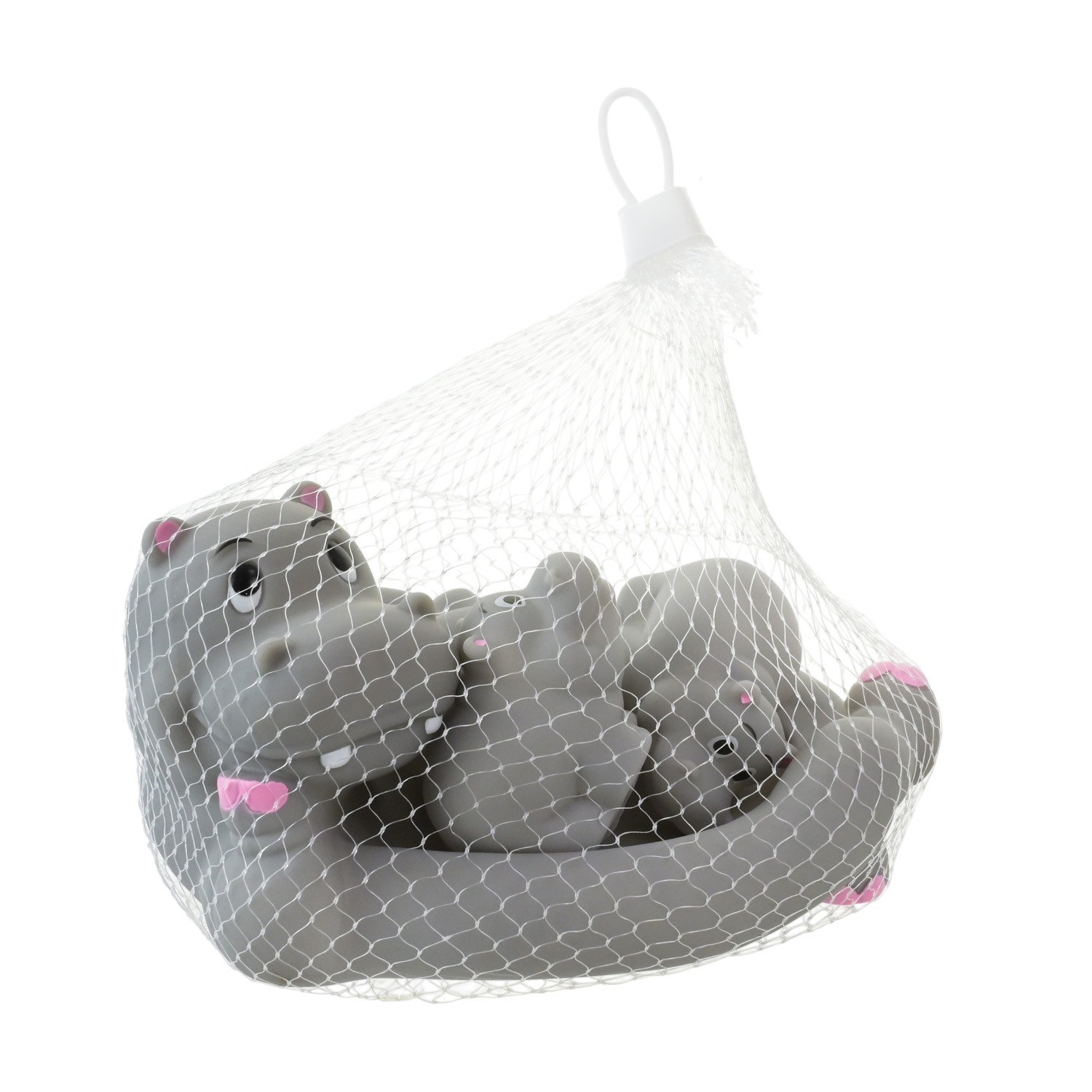 Пискавка арт. OSB9214 (96шт/2) бегемотик, у сітці 18*14*10см.