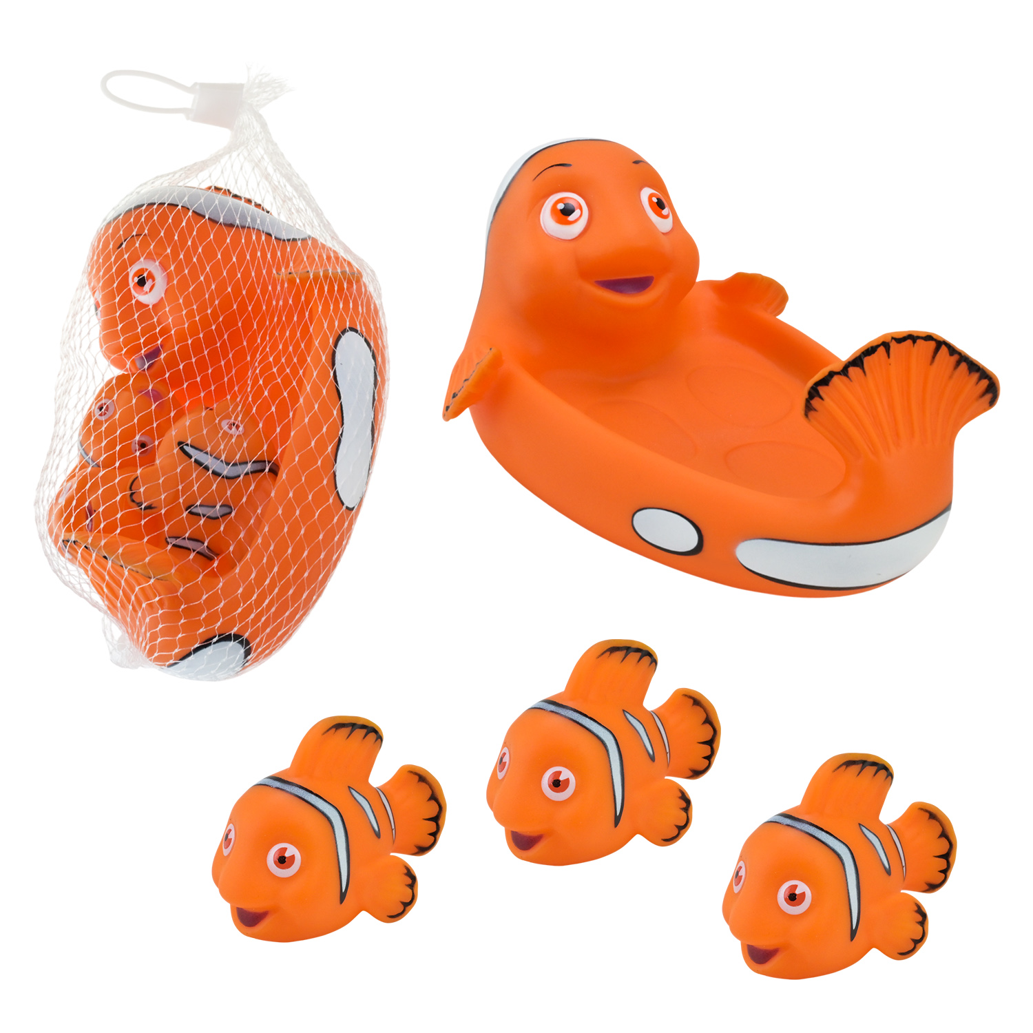 Пискавка арт. OSB9223 (96шт/2) рибка, у сітці 20*14*9см.