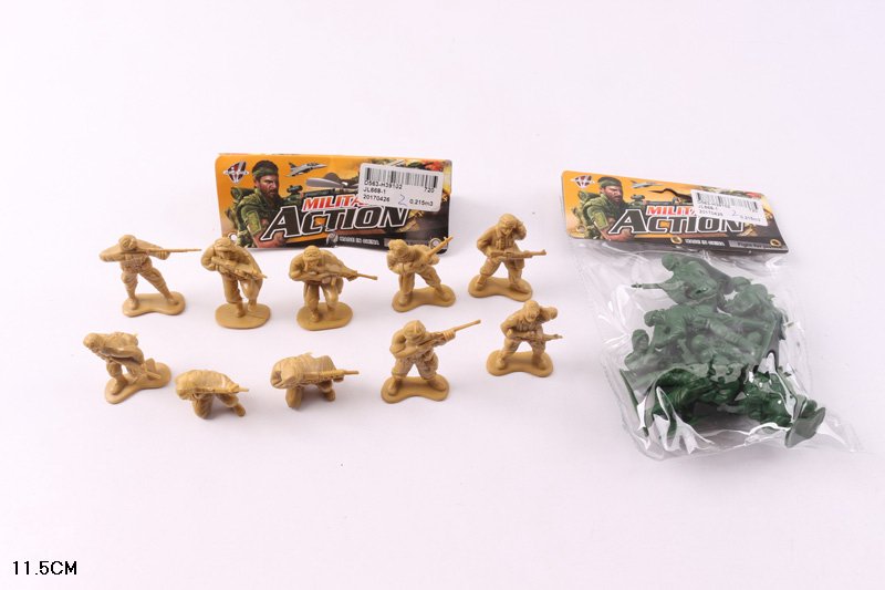Набір солдатів арт. JL668-1 (720шт/2) пакет. 11,5см